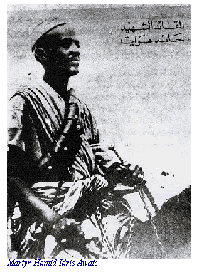 Text Box:  
Martyr Hamid Idris Awate

